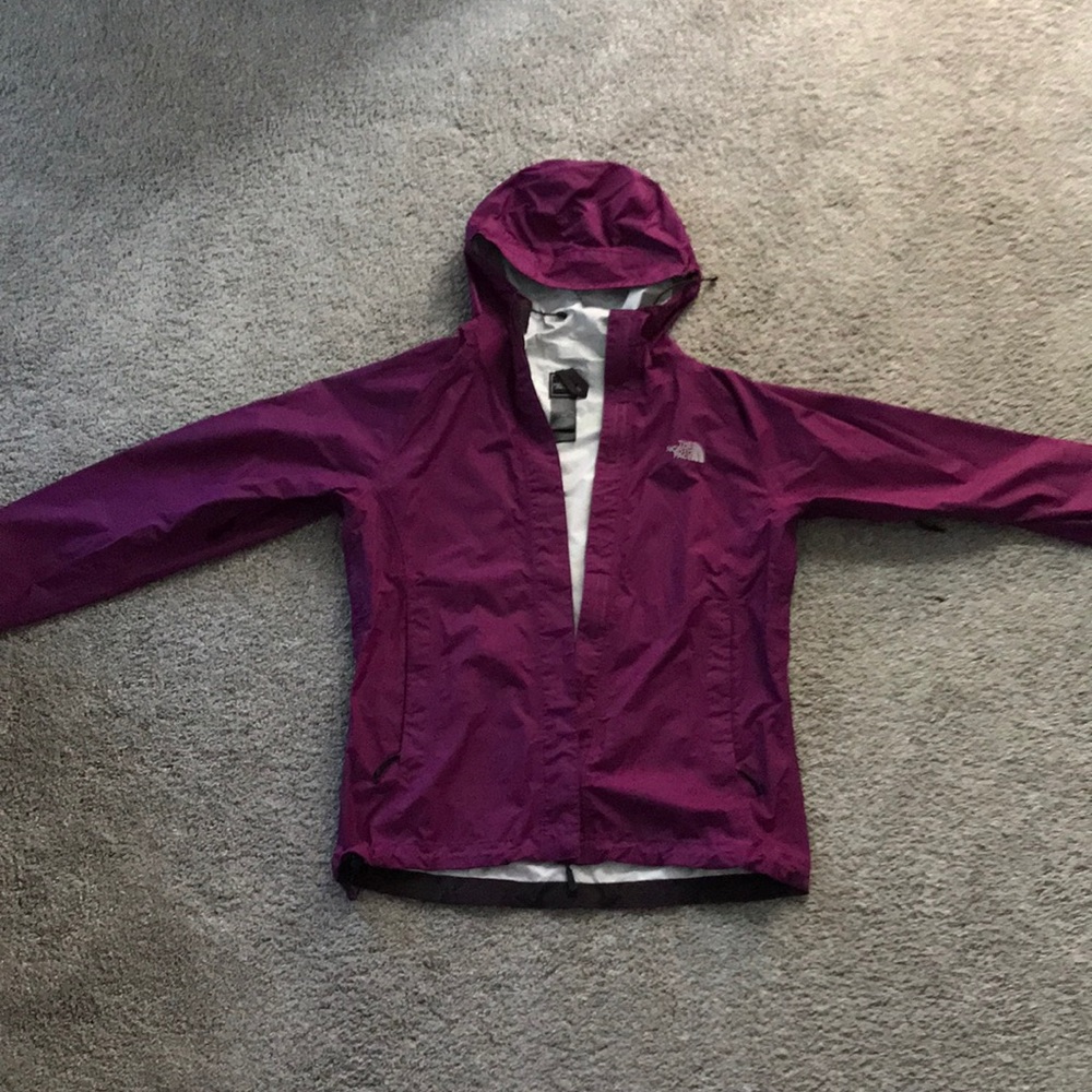 NorthFace rain coat